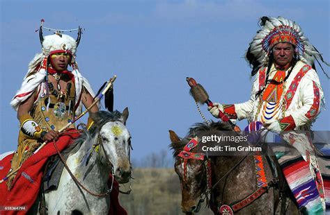 Ethnic Canadian First Nation Cree Indians In Saskachewan In News