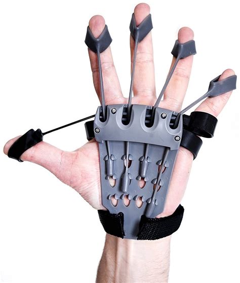 Finger Strengthener Hand Exerciser Physical Therapy Grip Wrist Trainer ...