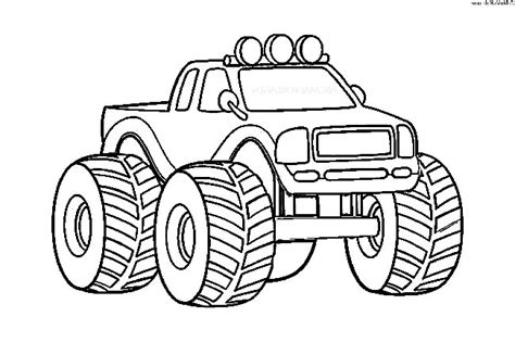 35 Desenhos De Monster Truck Para Imprimir E Colorirpintar Images And