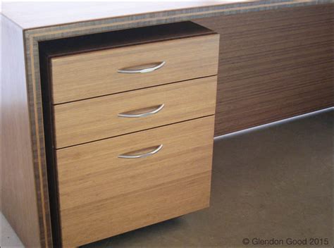 Bamboo Desk Cabinet Glendon Good