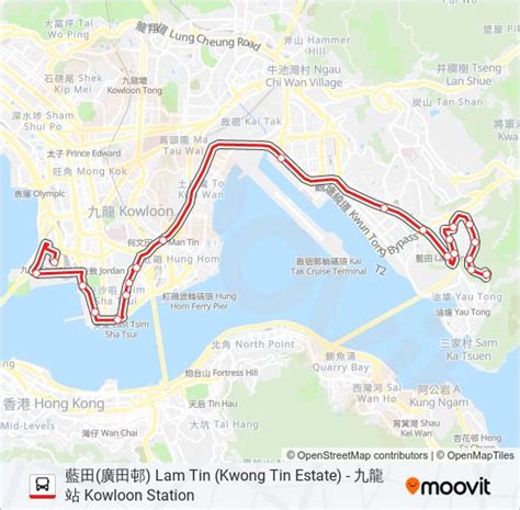 215x Route Schedules Stops Maps 九龍站 Kowloon Station Updated