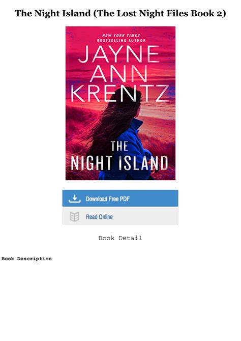 Pdf Download The Night Island The Lost Night Files Book 2 Full Pdf