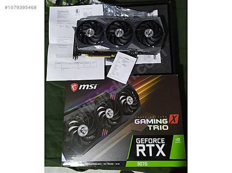 Rtx Msi Gaming X Trio Sifir Ayarinda Jelatini St Nde Tr Msi