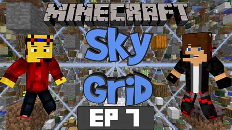 Minecraft Skygrid Ep The Enchants Are Real Youtube