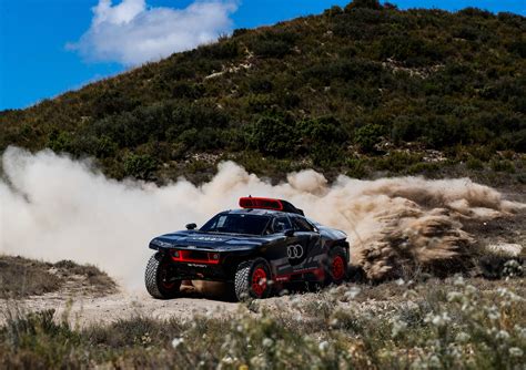 Audi Rs Q E Tron Completes Eight Day Spanish Test For Dakar