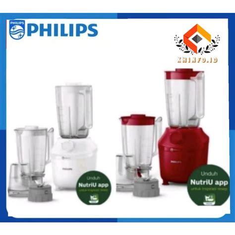 Jual Blender PHILIPS 2 JAR 1 DRY MIL BLENDER PHILIPS 1 LITER HR 2042