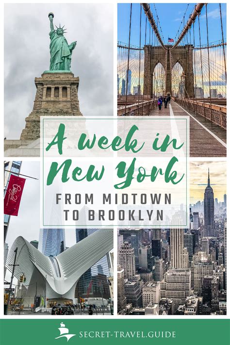 A week in New York — secret-travel.guide | New york activities, Map of