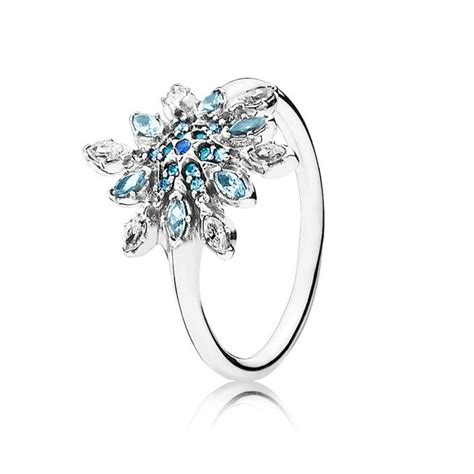 Каблучка ПАНДОРА "Ніжна сніжинка" | Womens jewelry rings, Metal jewelry ...