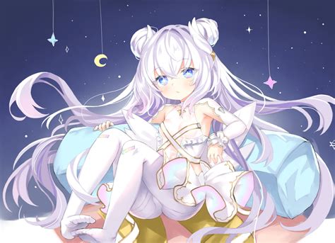Anthropomorphism Aqua Eyes Ass Azur Lane Blush Breasts Le Malin Azur