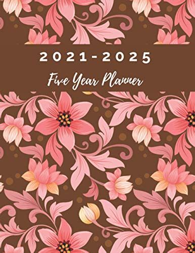 2021 2025 Five Year Planner 5 Year Monthly Planner 60 Month Pocket