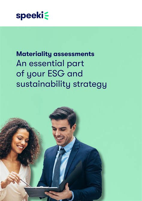 Materiality Assessments An Essential Part Of Your Esg And Sustainability Strategy Corporate