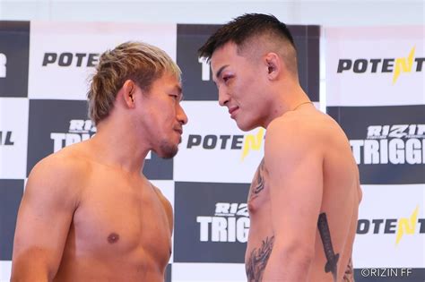 【rizin】萩原京平が左目に異常も触れず「ぶっ倒しに行く」、昇侍は「速攻ぶち倒してやります」＝前日計量は全員がパス ゴング格闘技