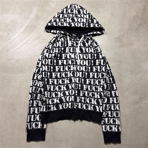 目立った傷や汚れなしNumber N ine 2006SS WELCOME TO THE SHADOW Archive FUCK YOU Hoodie rare 00s hooded