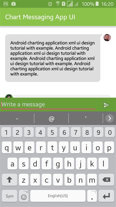 Chatmessaging App Xml Ui Design For Android Viral Android