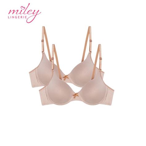 Combo Áo Ngực Cotton Lụa Flexi Có Gọng Miley Lingerie BRC Màu GOSUMO VN