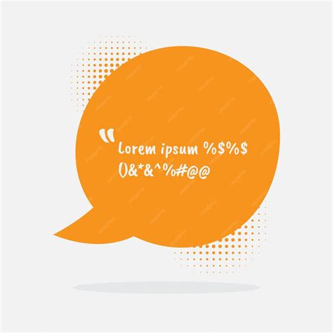 Premium Vector Quote Text Bubble Motivational And Inspirational Quote