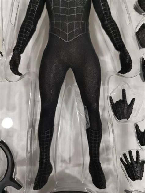 Hot Toys Mms Spider Man Spider Man Black Suit Version Th