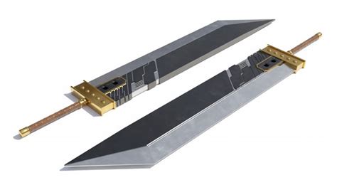 3d Buster Sword Model Turbosquid 1543205