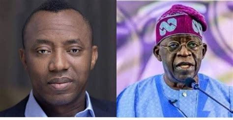 Tinubu Contesting In Absentia Sowore Says Challenges Shettima