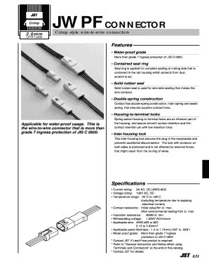 Fillable Online Jwpf Connector Fax Email Print Pdffiller