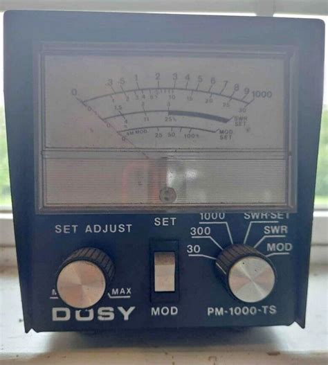 Dosy PM 1000 TS SWR Power Cb Ham Radio Wattmeter Estate Find Tested