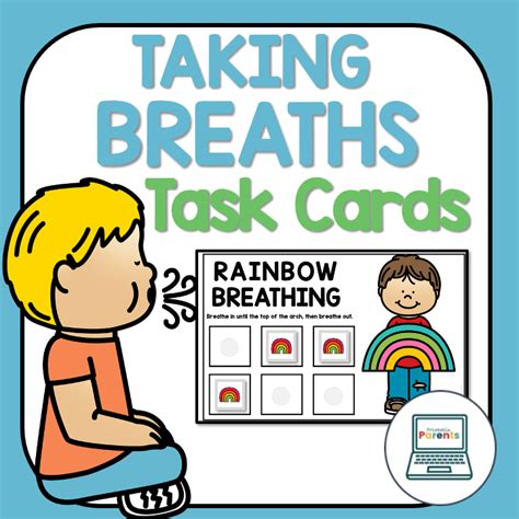 Breathing Cards Printable Parents