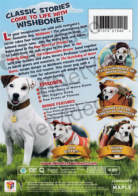 Wishbone (4 episodes) on DVD Movie