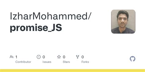 Github Izharmohammedpromisejs