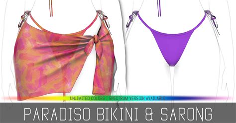 Paradiso Bikini Sarong Artofit