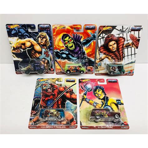 Hot Wheels Premium Pop Culture Masters Of The Universe Motu Volkswagen T Panel Bus Shopee