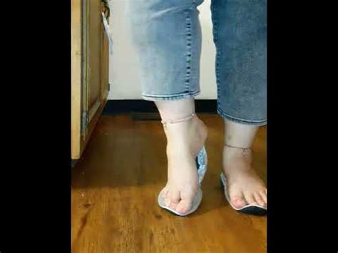 BBW Flat Shoe Play In Kitchen YouTube