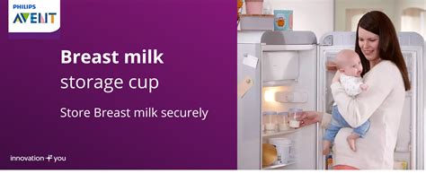 Philips Avent Breast Milk Storage Cups With Lids Ml Capacity Pack