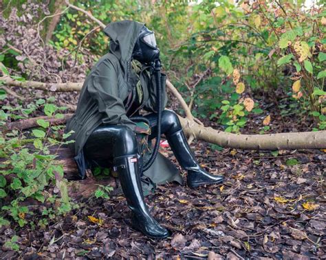 Outdoor Latex Walk Fetics Fetish