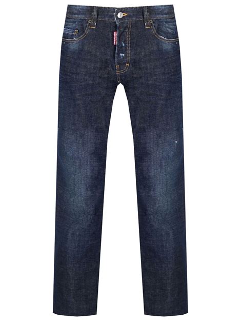 Джинсы Regular Fit хлопковые от DSQUARED2 за 36 880 рублей со скидкой ...