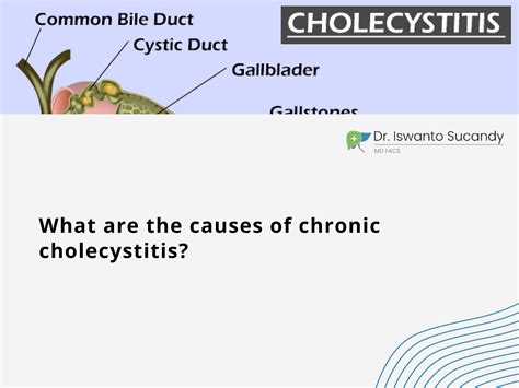 What are the causes of chronic cholecystitis? by Dentesthica | Best ...