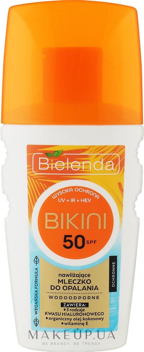 Зволожувальний сонцезахисний лосьйон для засмаги SPF50 Bielenda Bikini купити за найкращою
