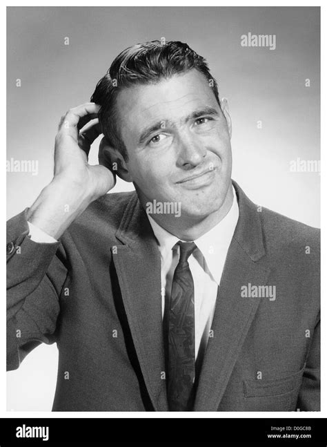 Man Looking Confused Stock Photo Alamy