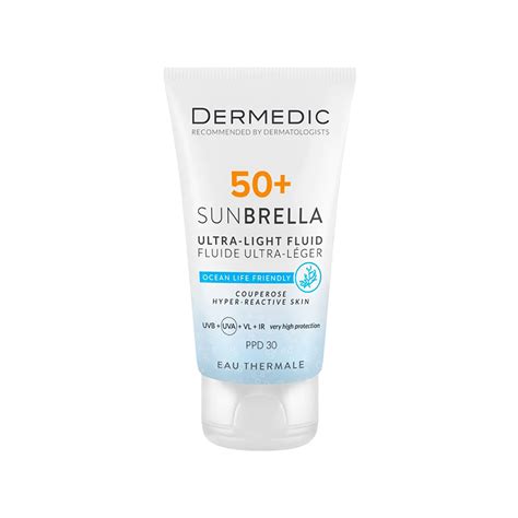 Dermedic - Sunbrella Ultra-Light Fluid Couperose Skin (SPF 50+) - Farma ...