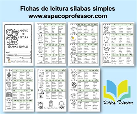 Caderno De Leitura Para Imprimir - Caderno De Leitura Alfabetização Para Imprimir - FDPLEARN