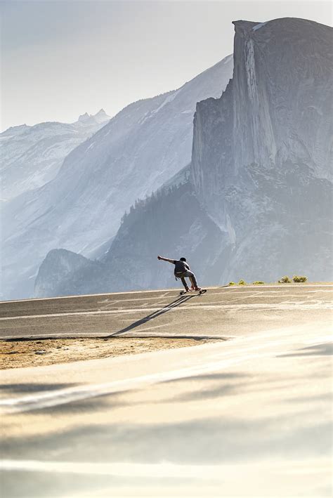 Downhill Longboarding Wallpaper