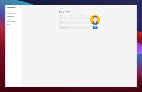 Employee Portal App Template Budibase Low Code Portals