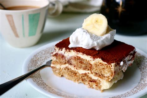 Banana Tiramisu La Retro Recipe In Cream Recipes Baked Dishes