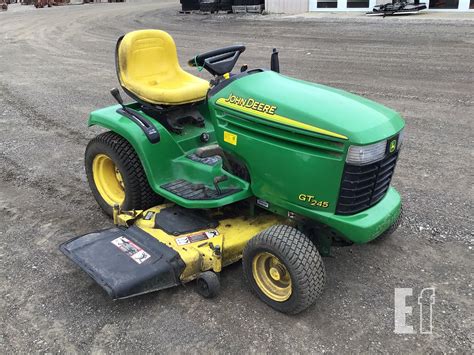 John Deere Gt245 Auctions Equipmentfacts