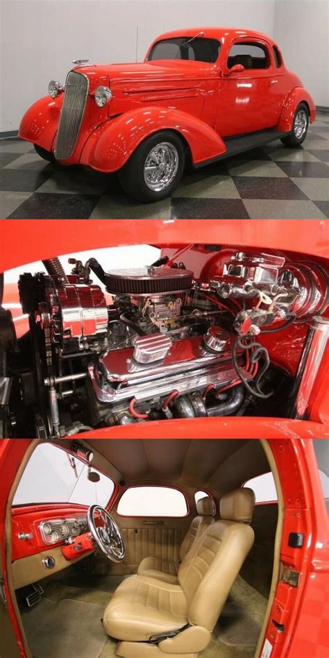 Vintage Classic 1936 Chevrolet Coupe Hot Rod