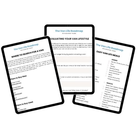 Van Life Member Resources Bearfoot Theory