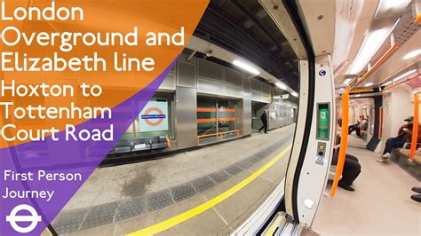 London Overground Elizabeth Line First Person Journey Hoxton To