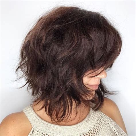 Shag Bob Haircut For Thick Hair Haircut For Thick Hair Medium Hair