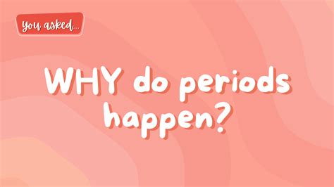 Girlology Tips For Girls Why Do Periods Happen