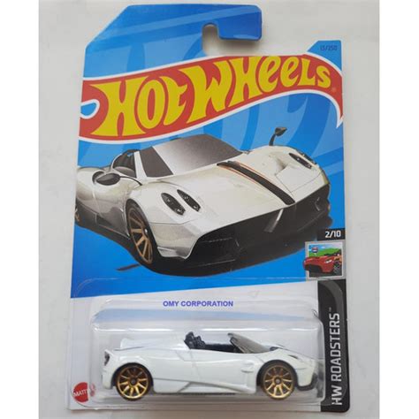 Jual Hot Wheels Hotwheels Pagani Huayra Roadster Putih Hw Roadster Pagani Huayra Putih