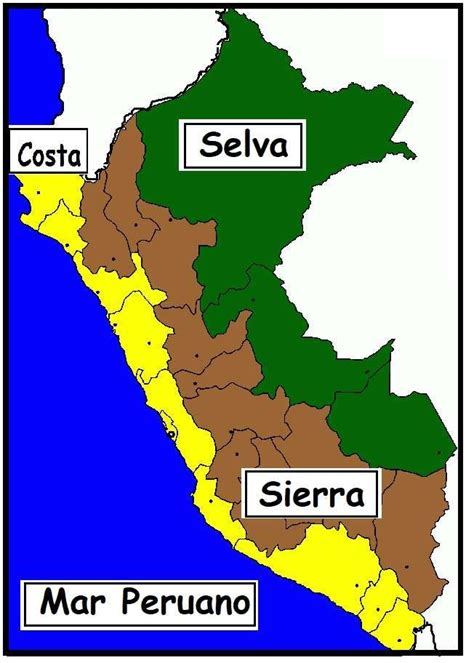 REGIONES DEL PERÚ rompecabezas en línea Manualidades del día de la